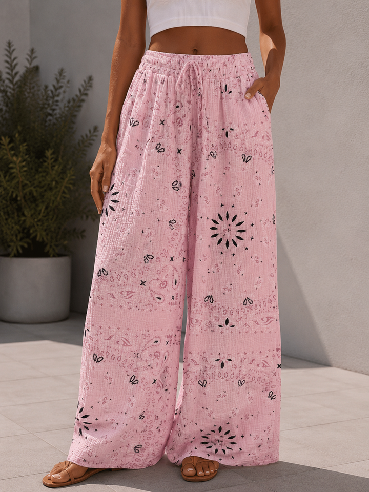 PAISLEY MUSSELIN HOSE - versch. Farben