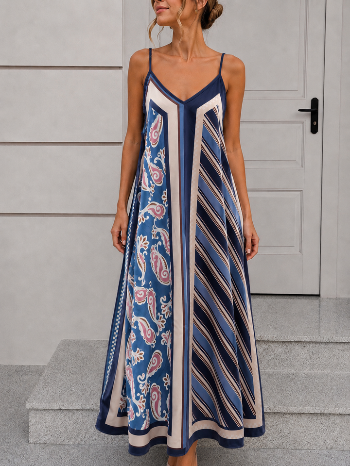 SATINOPTIK TRÄGERKLEID BELLA - versch. Farben