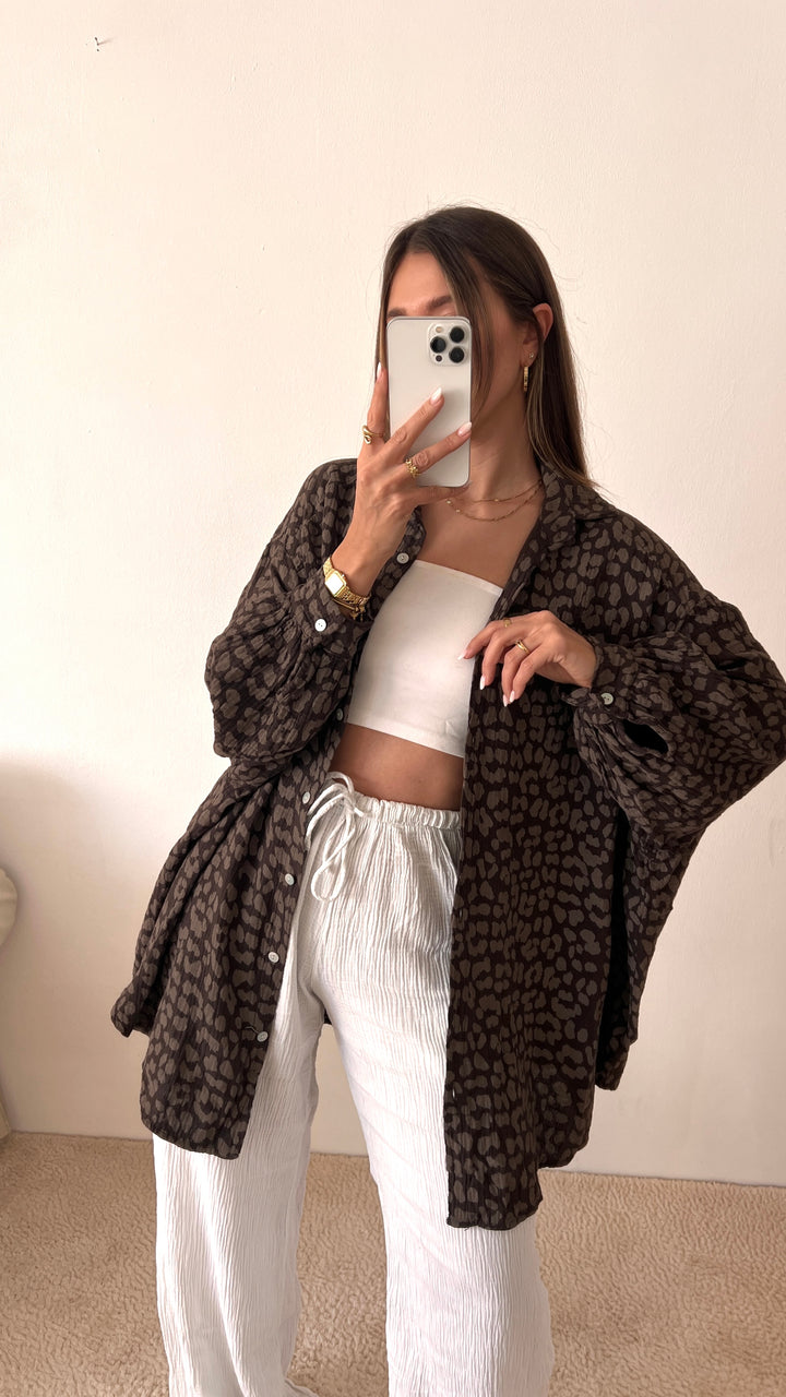 LANGE LEO MUSSELIN BLUSE