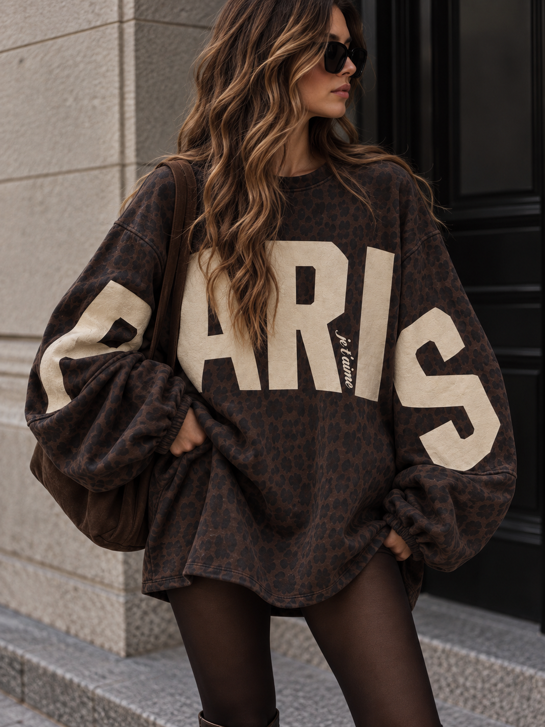 OVERSIZE LEO PARIS SWEATSHIRT - versch. Farben