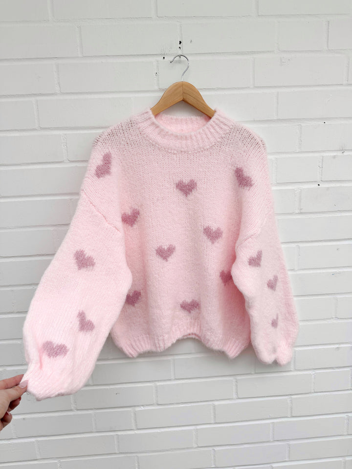 NALA HERZ STRICKPULLOVER - versch. Farben