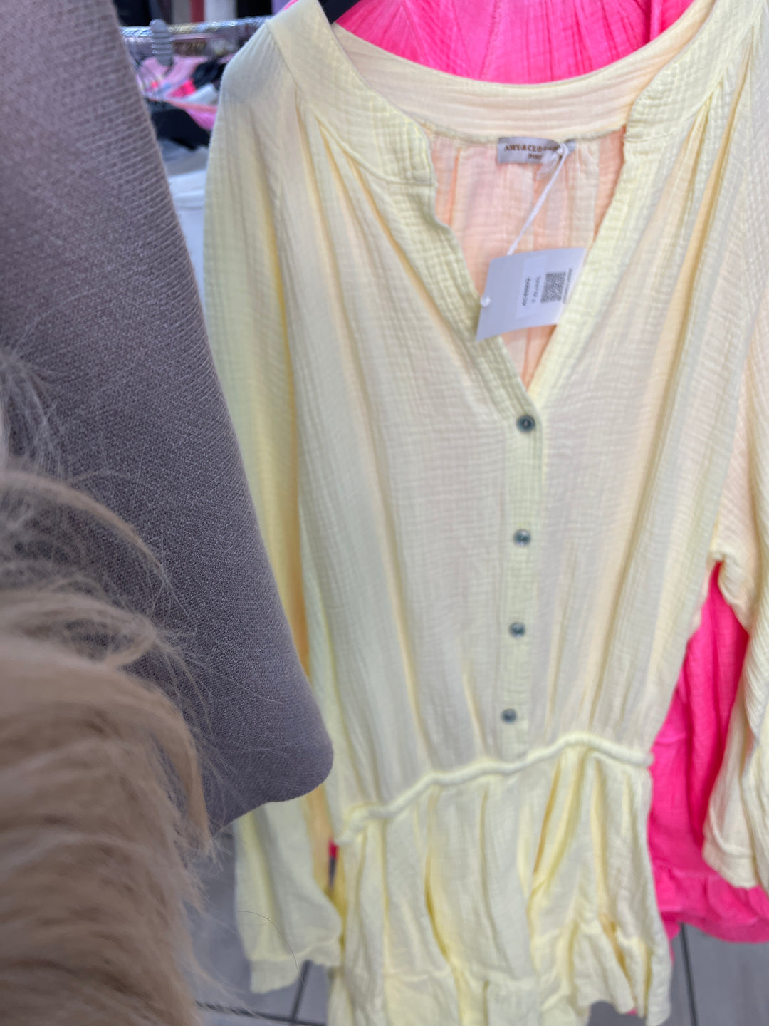 CURVY PLAYSUIT mit Knöpfen - versch. Farben