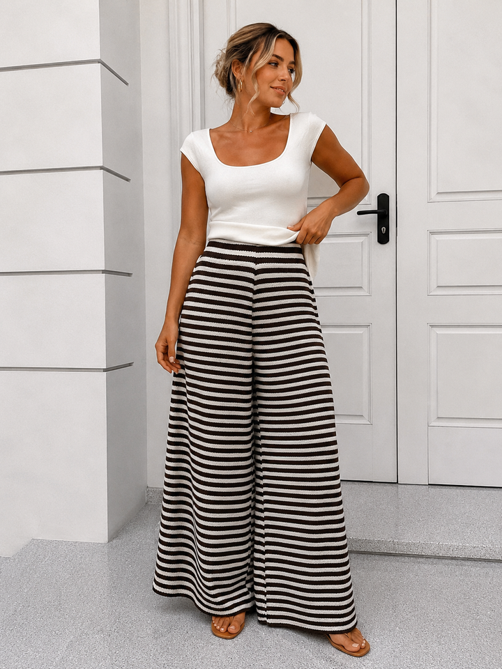 LOCKERE STRIPE HOSE NESSA - versch. Farben