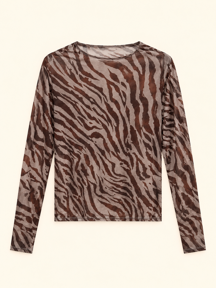 ZEBRA KASCHMIR LONGSLEEVE ELSA - Versch. Farben