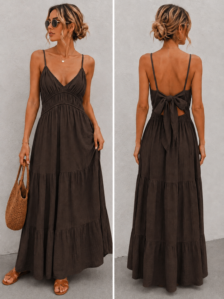 COTTON SOMMERKLEID TASCHA - vesch. Farben