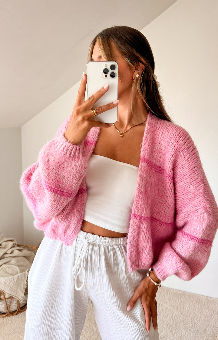 CARDIGAN CLARA - rosa