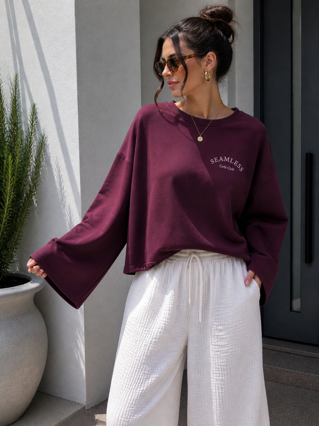 GIRLS CLUB SWEATSHIRT - versch. Farben