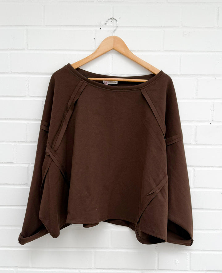 OVERSIZE SWEATSHIRT LARIFA - versch. Farben