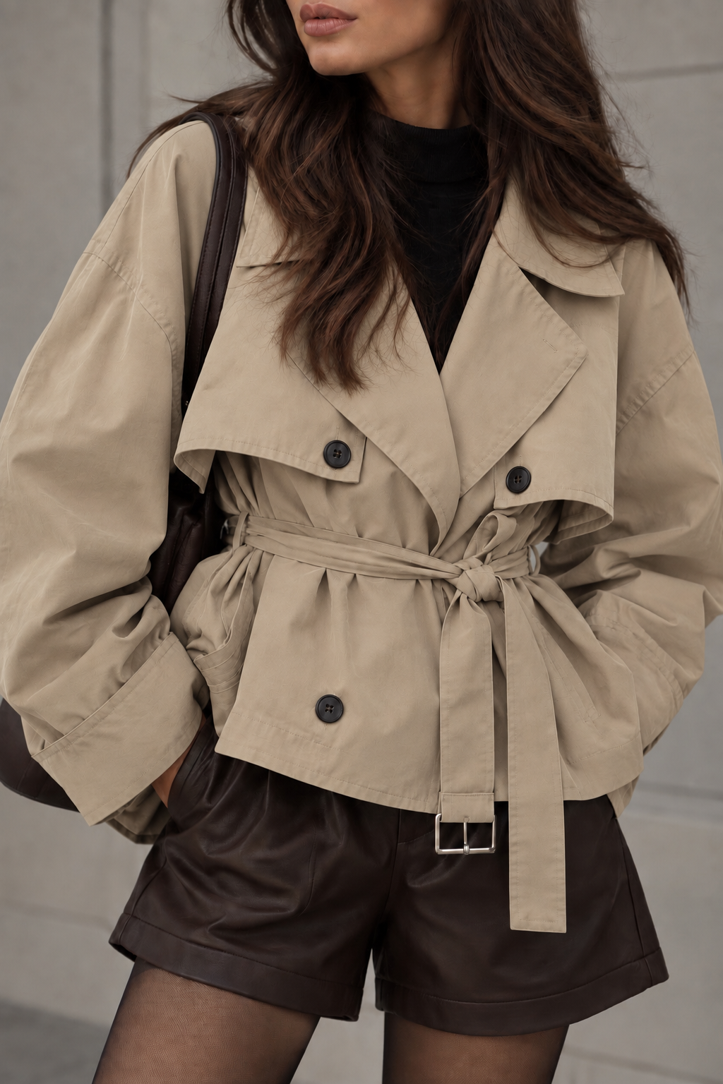 KURZER TRENCHCOAT MARENA - versch. Farben