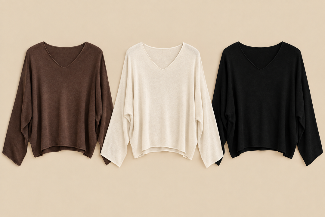 BASIC PULLOVER MELLA - Versch. Farben