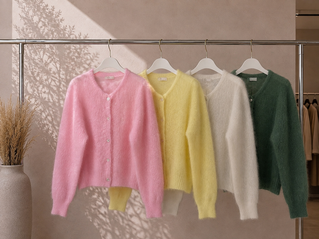 LUXURY STRICKJACKE BELL - versch. Farben
