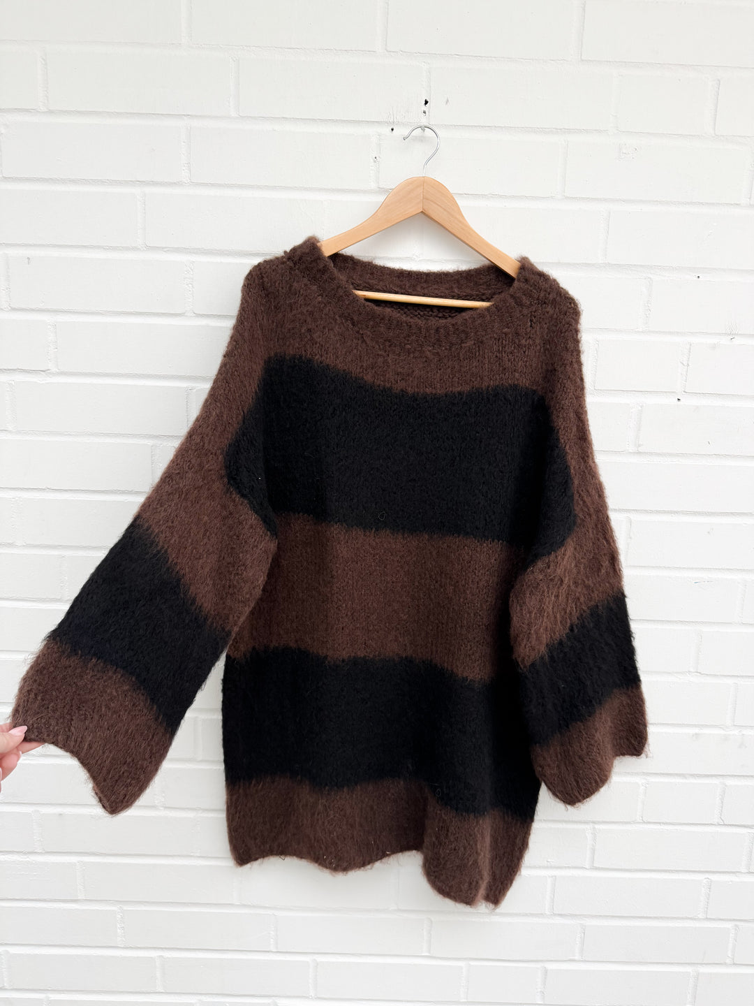 COZY STRIPE LONGPULLOVER - versch. Farben