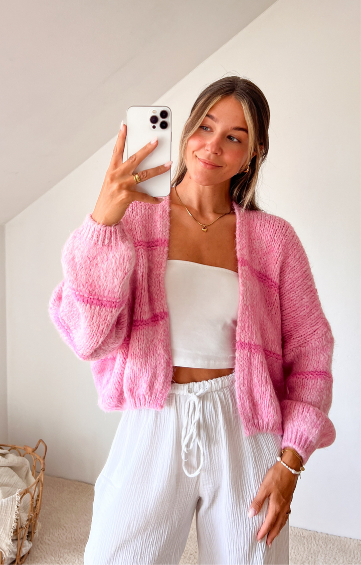 CARDIGAN CLARA - rosa