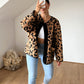 OVERSIZE LEO TEDDY JACKE - versch. Farben