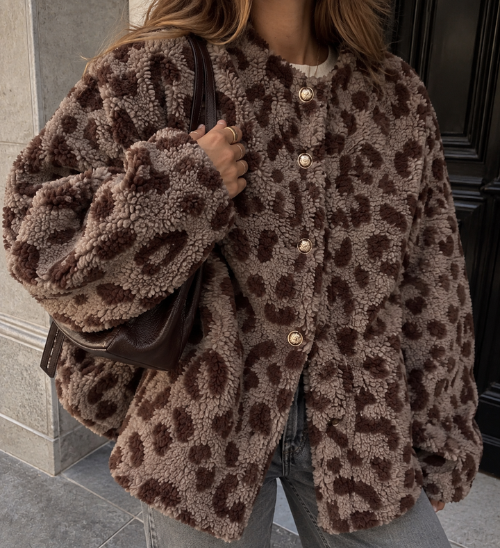 TEDDY LEO JACKE SURA - Braun