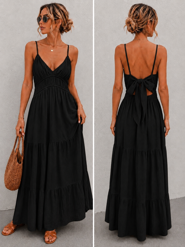 COTTON SOMMERKLEID TASCHA - vesch. Farben