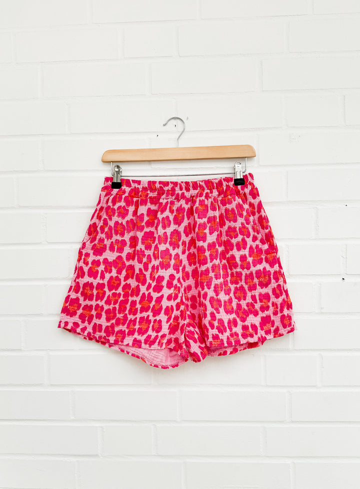 LEO MUSSELIN SHORTS - flieder