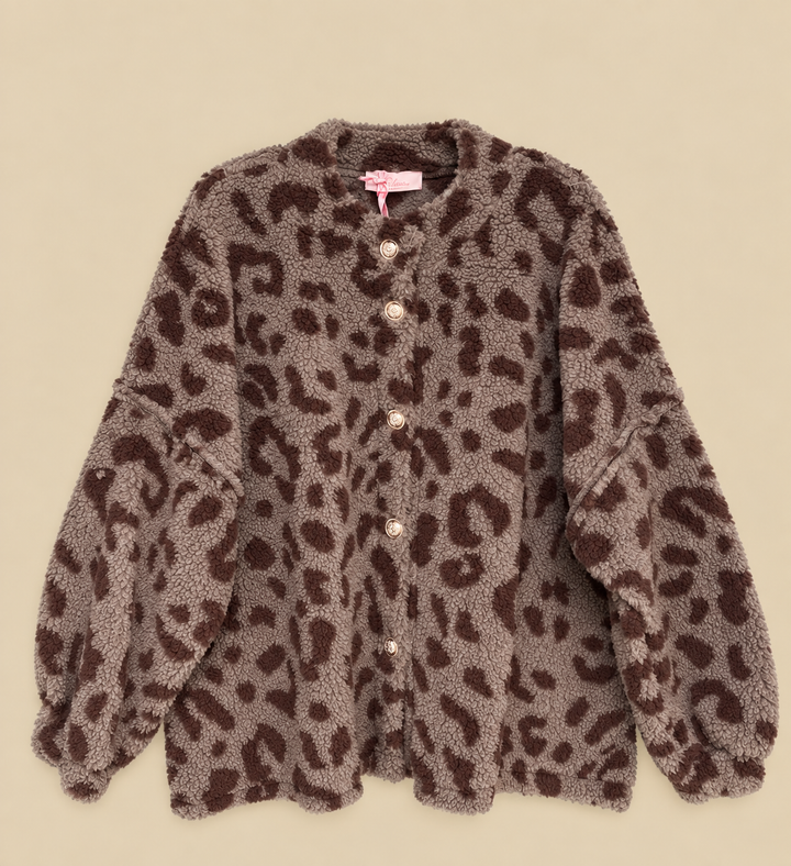 TEDDY LEO JACKE SURA - Braun
