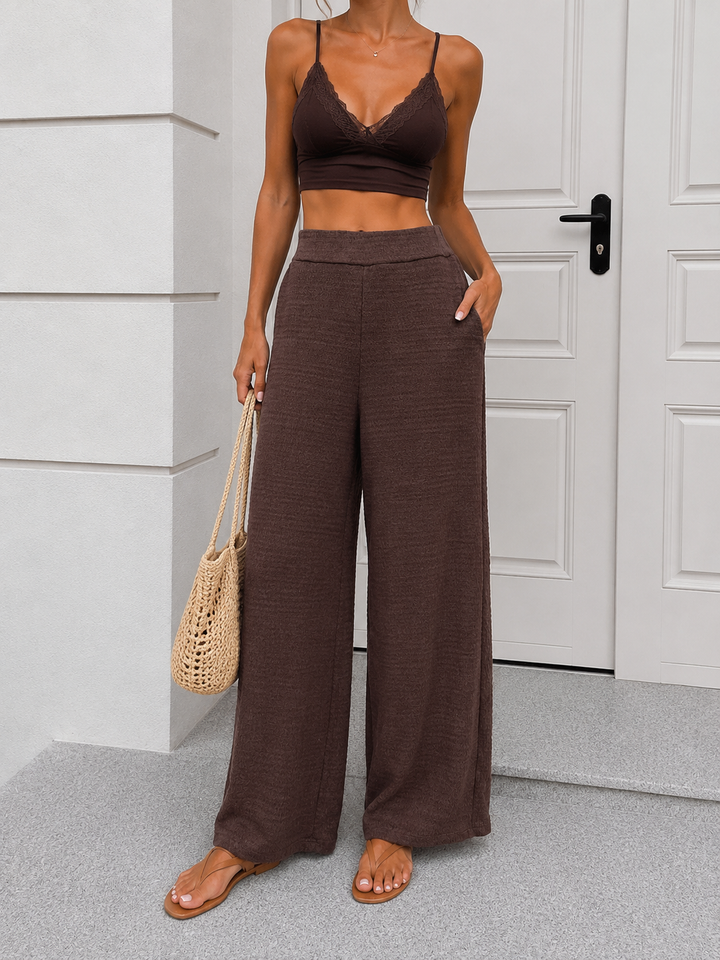 LOCKERE UNI HOSE NESSA - versch. Farben
