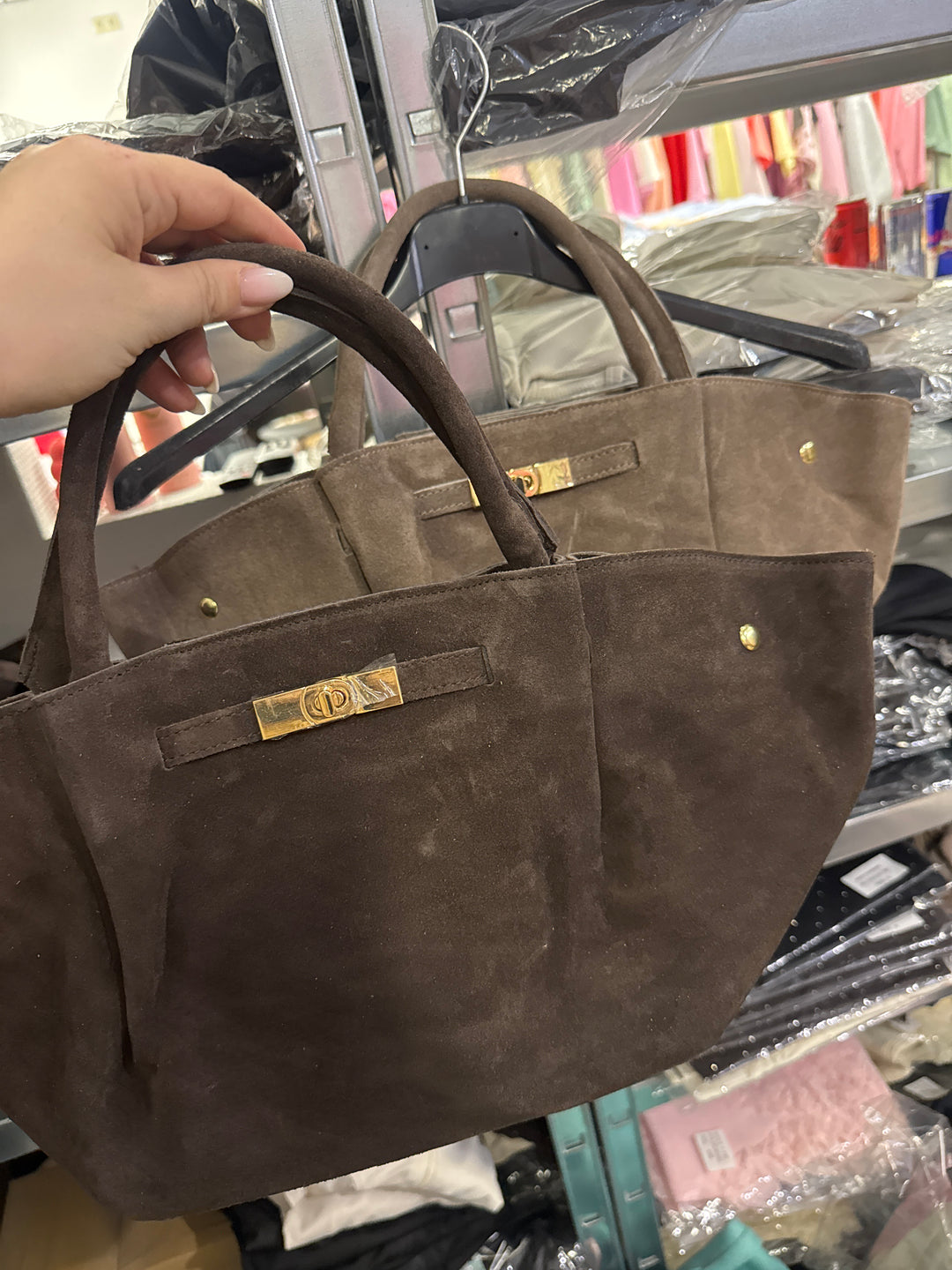 WILDLEDER TASCHE KELL - versch. Farben