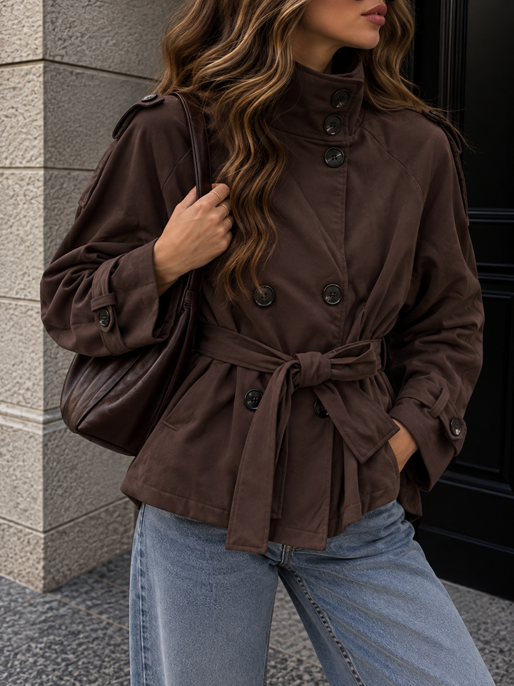 KURZE TRENCHJACKE MONI - versch. Farben