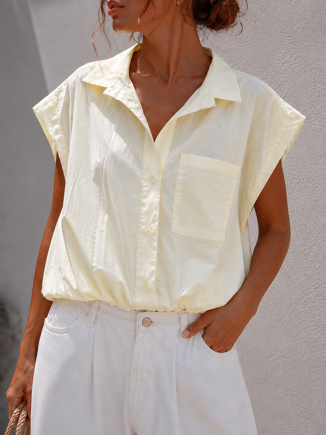 LOCKERE BLUSE ELONA - versch. Farben