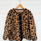 OVERSIZE LEO TEDDY JACKE - versch. Farben