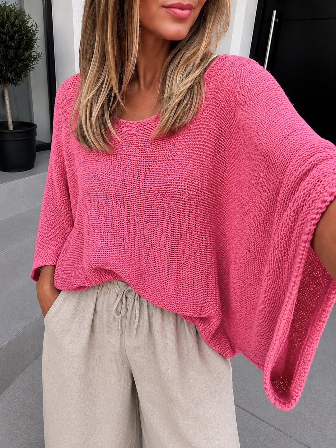 OVERSIZE PULLOVER MELLO - versch. Farben