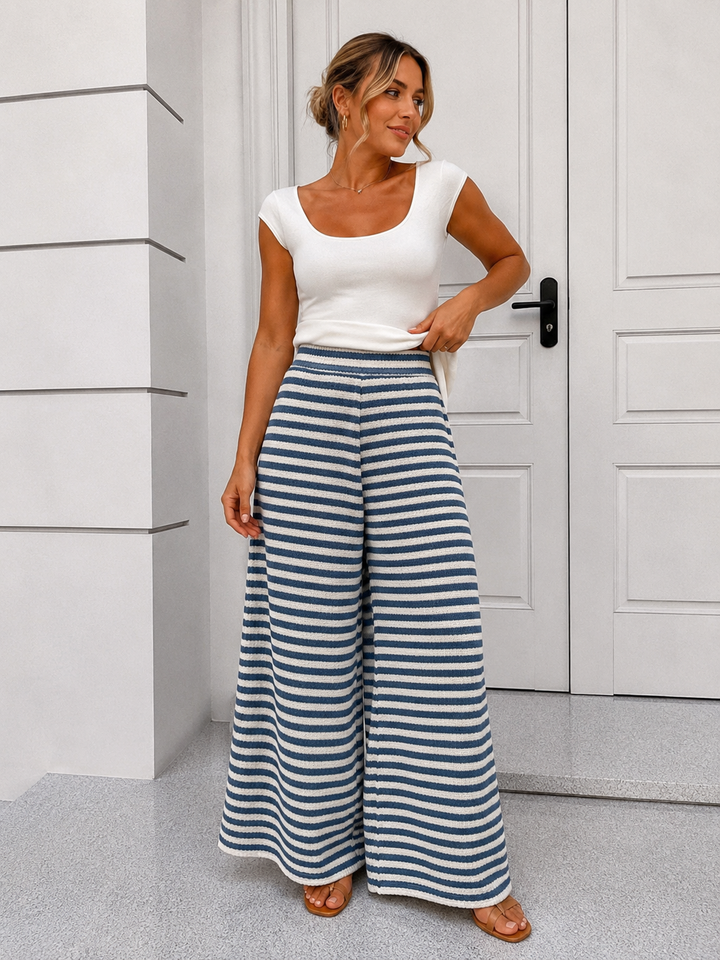 LOCKERE STRIPE HOSE NESSA - versch. Farben