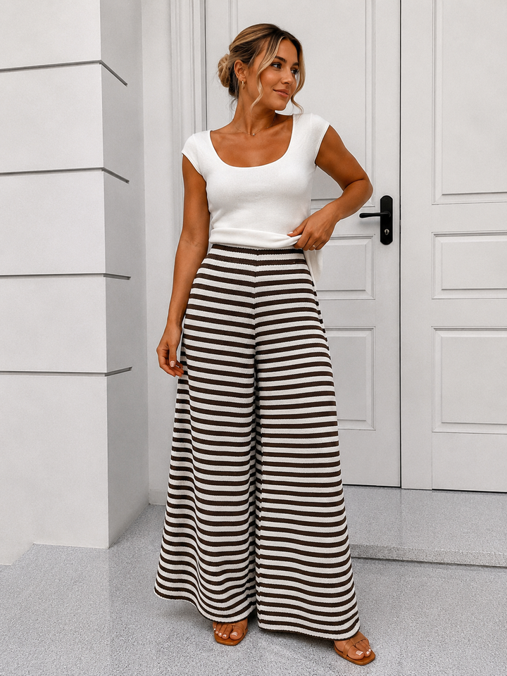 LOCKERE STRIPE HOSE NESSA - versch. Farben