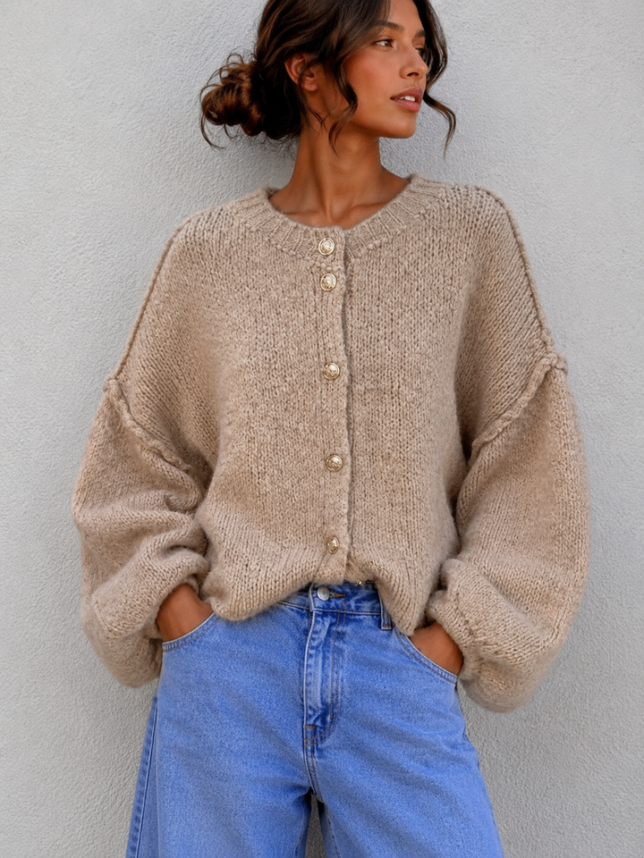 STRICKJACKE MAIRA - versch. Farben