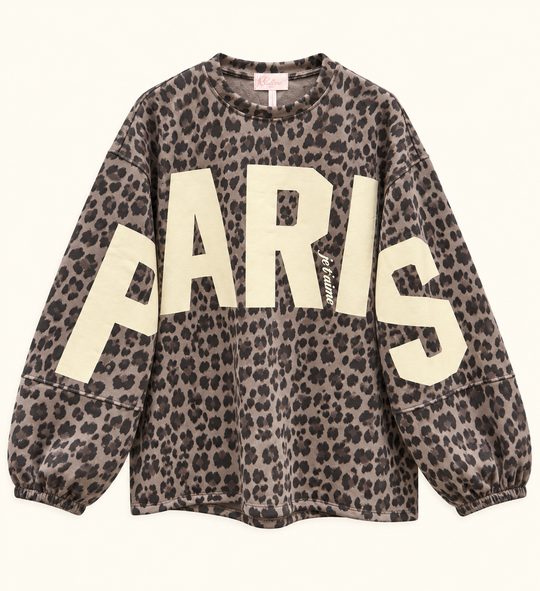 OVERSIZE LEO PARIS SWEATSHIRT - versch. Farben