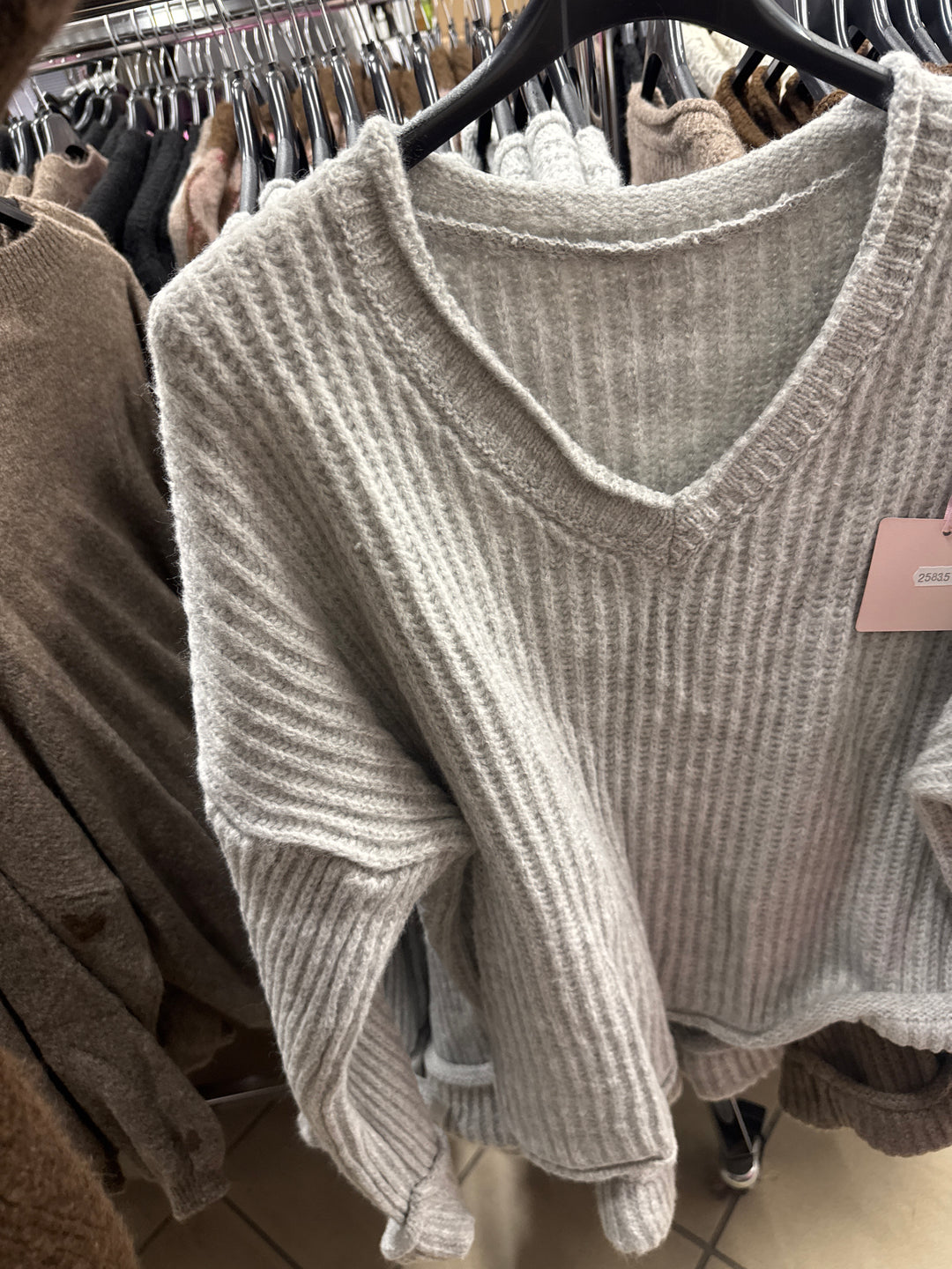 OVERSIZE STRICKPULLOVER ELISA - versch. Farben