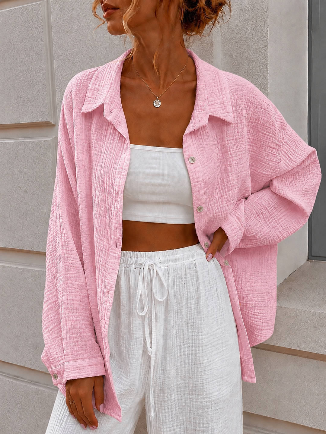 MUSSELIN BLUSE TINA - versch. Farben