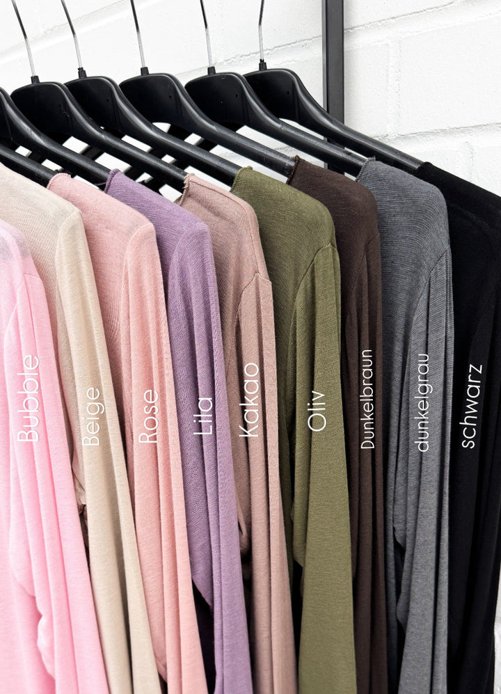 LOCKERES KASCHMIR LONGSLEEVE - versch. Farben