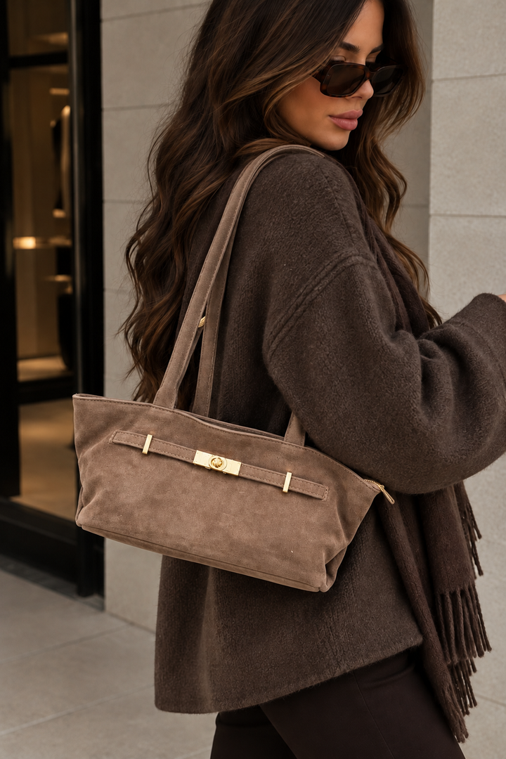 WILDLEDER SCHULTERTASCHE MADRID  - versch. Farben