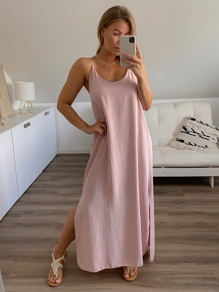 LANGES TRÄGER SOMMERKLEID - versch. Farben