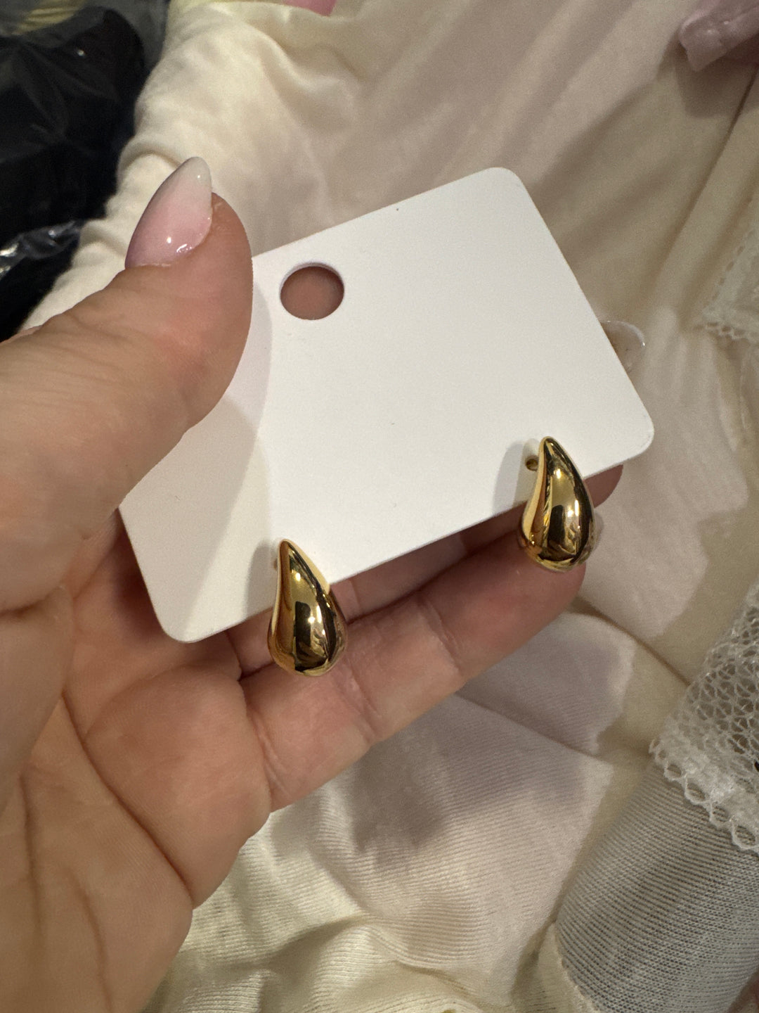 MINI DROP OHRRINGE - Gold