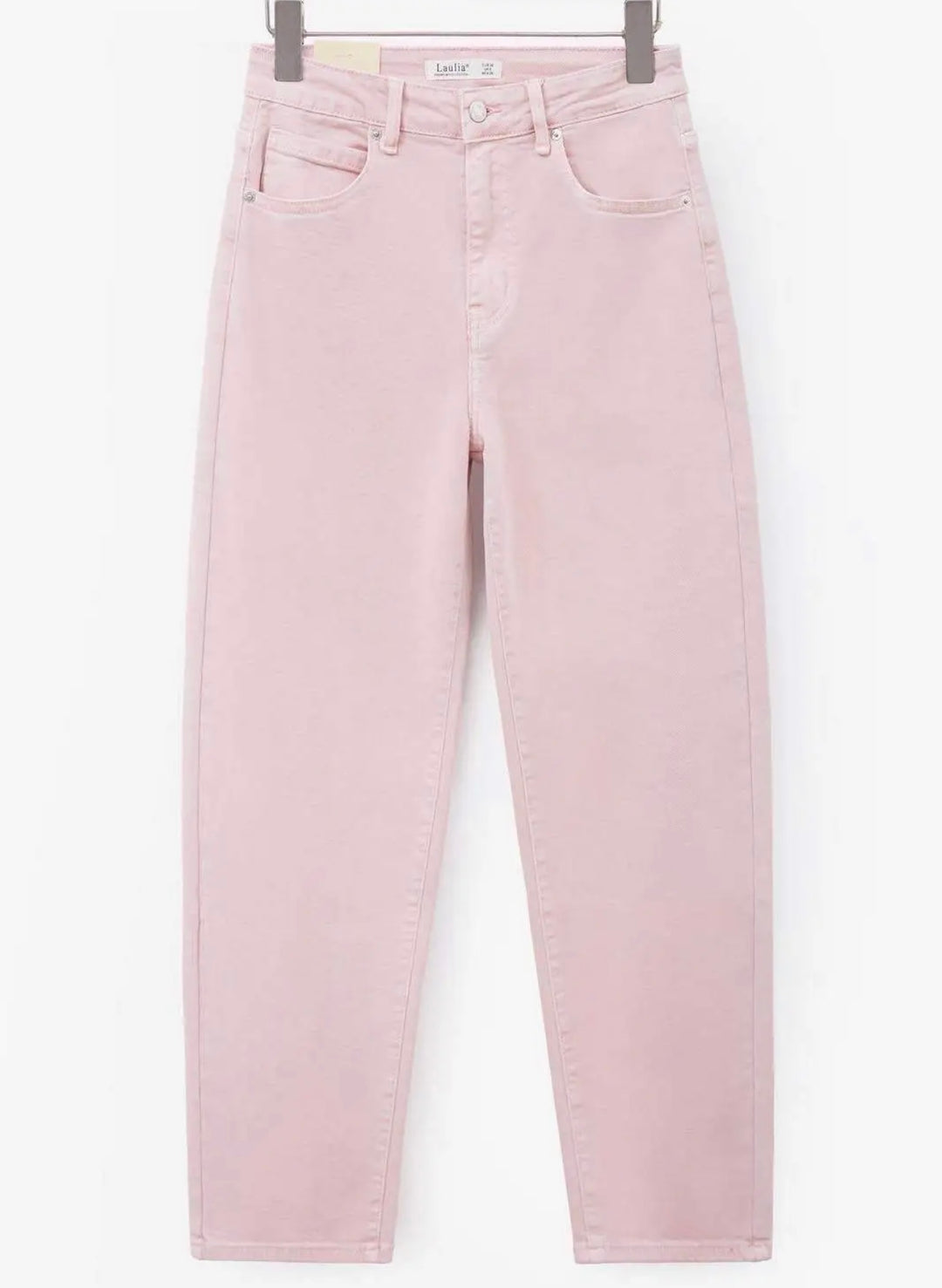 ROSE MOM FIT JEANS - rosa