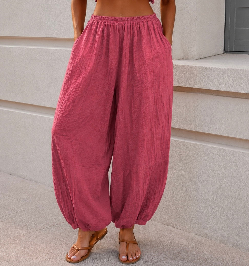 LOCKERE BALLONHOSE BELL - versch. Farben