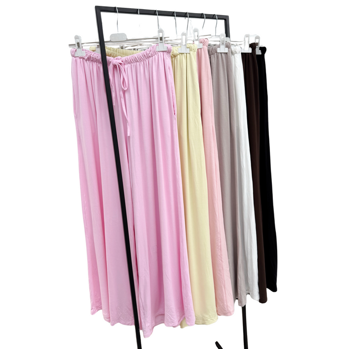 WEITE VISKOSE HOSE SHERLY - versch. Farben