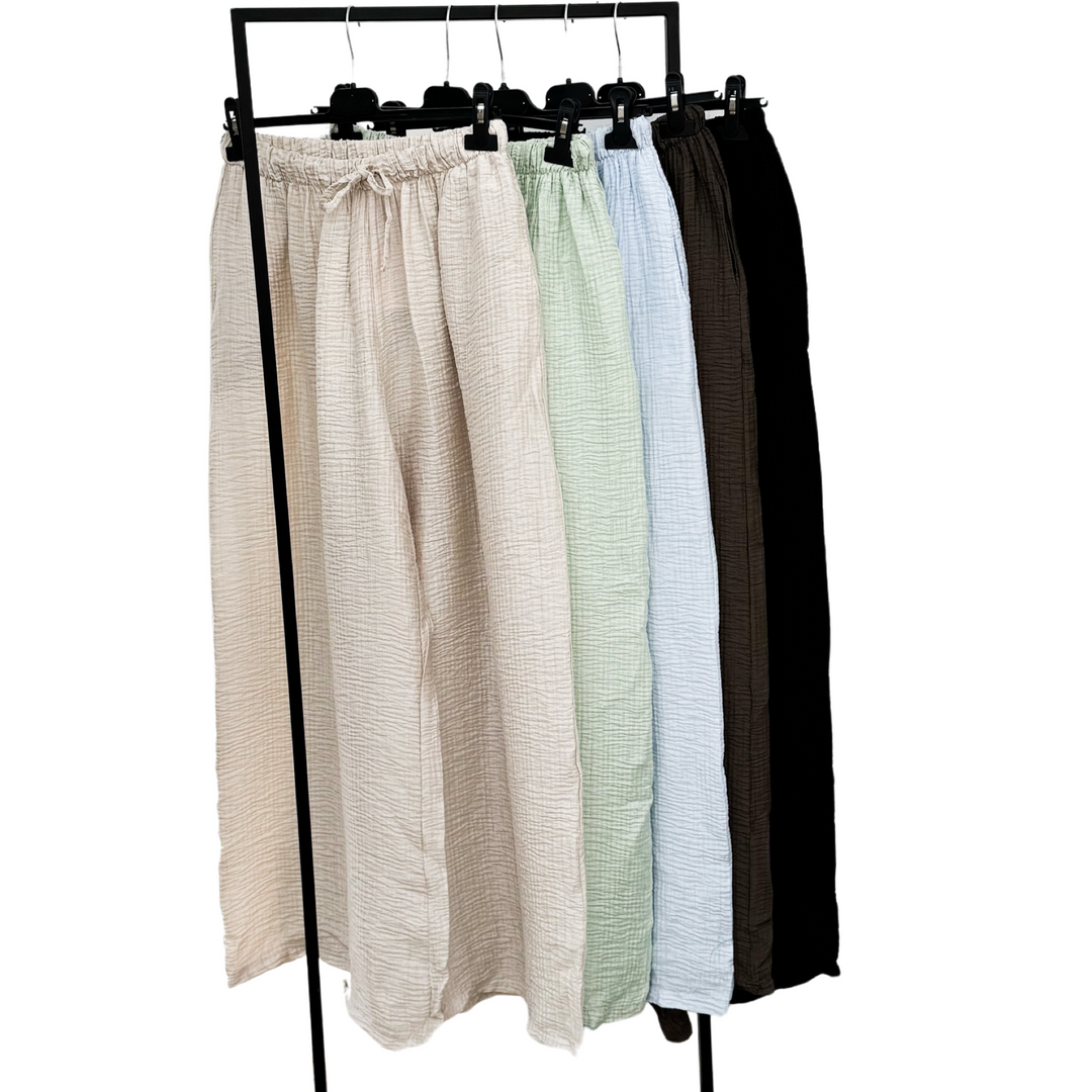 WEITE HOSE RUANA - versch. Farbe.