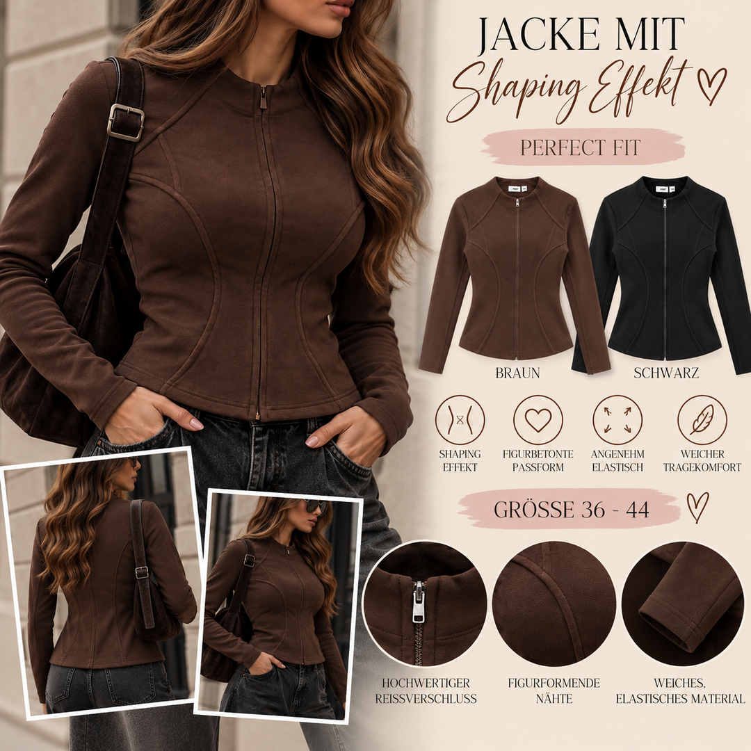 JACKE mit Shaping Effekt - versch. Farben