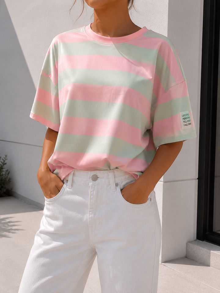STREIFEN T-SHIRT ELSA - versch. Farben