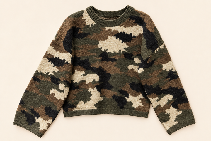 CAMOUFLAGE STRICKPULLOVER REIMA - versch. Farben