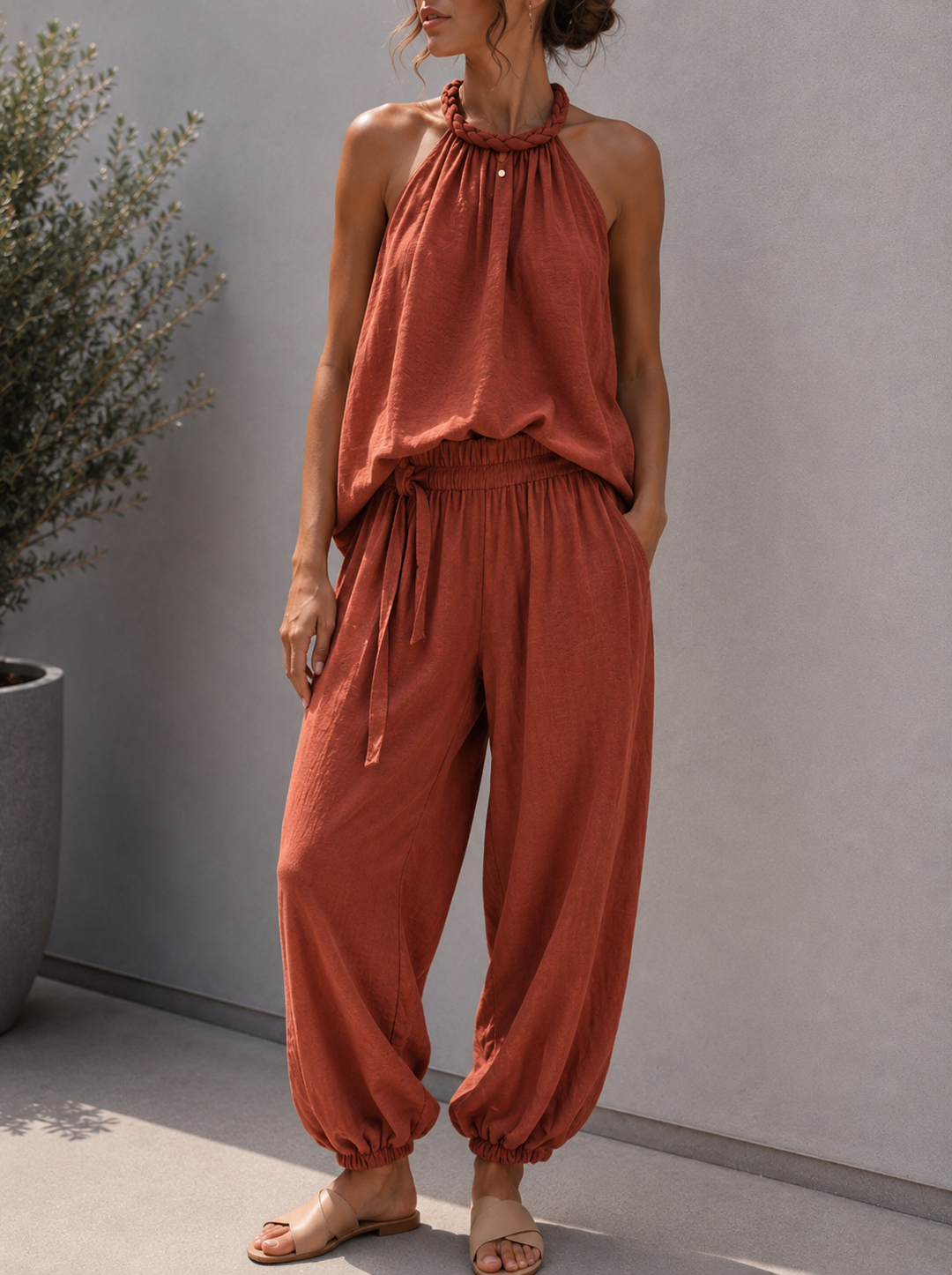 SOMMER BALLONHOSE ORENA - versch. Farben