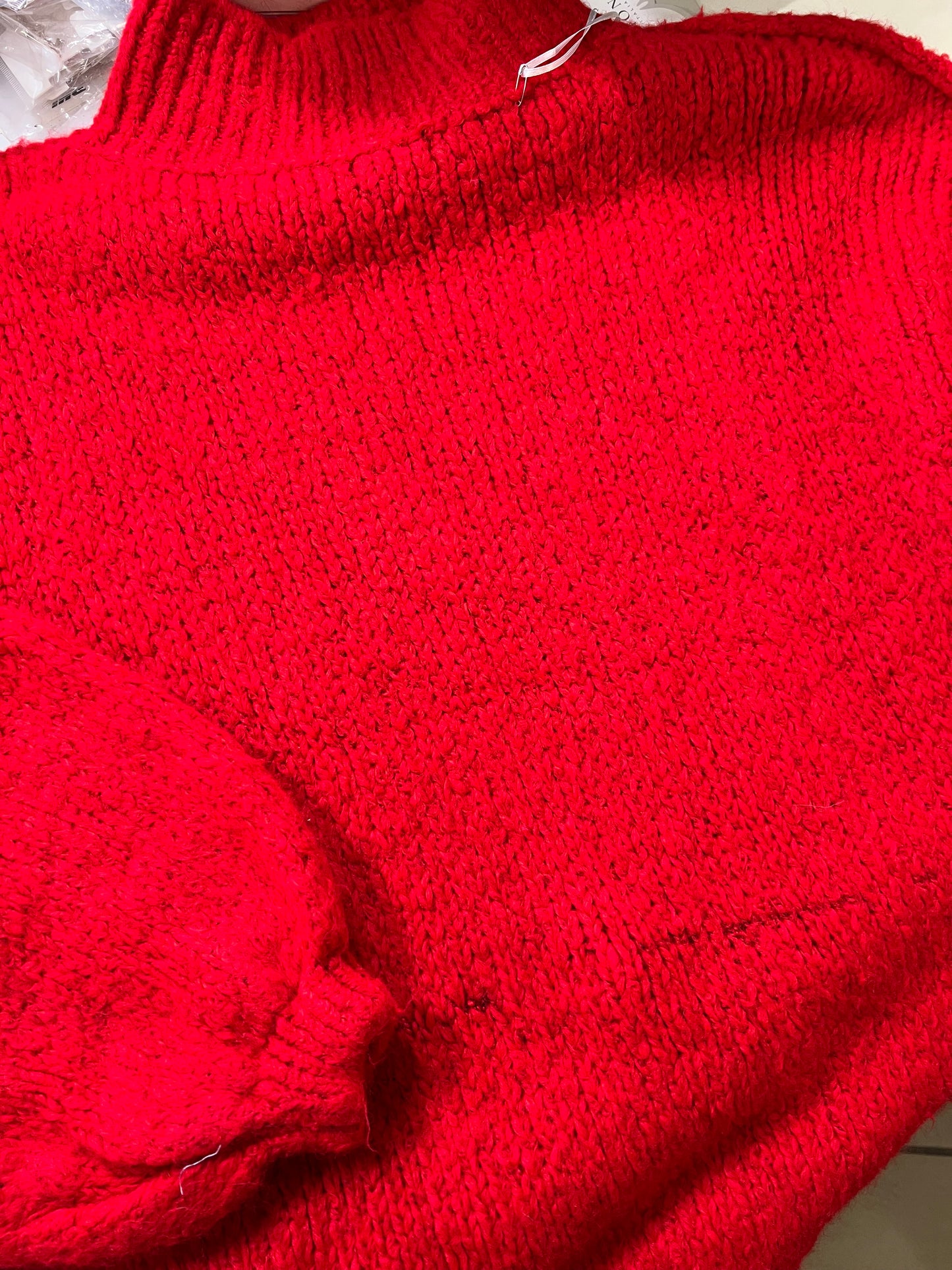 B WARE STRICKPULLOVER MAIRA - rot