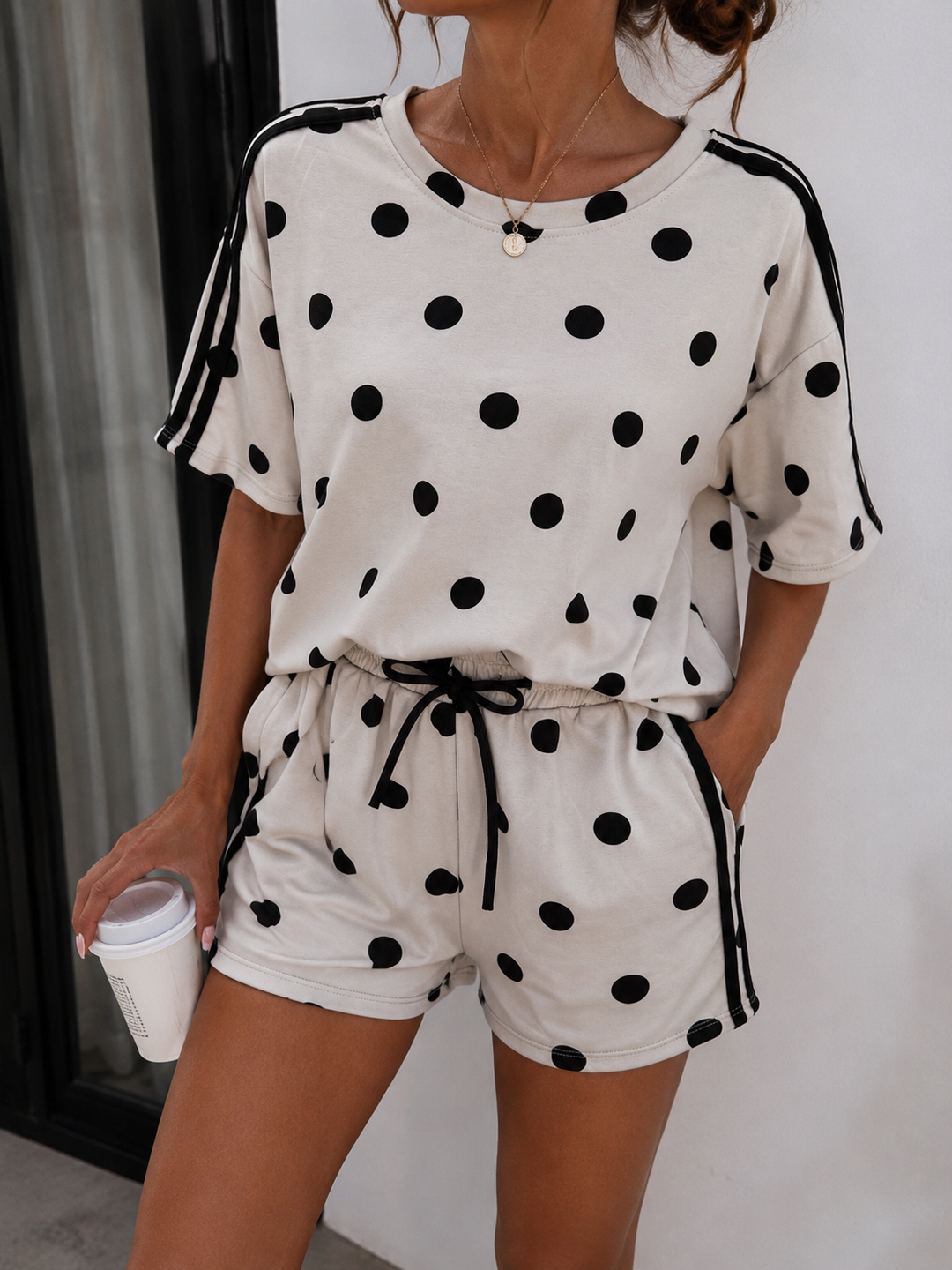 PUNKTE SET - beige