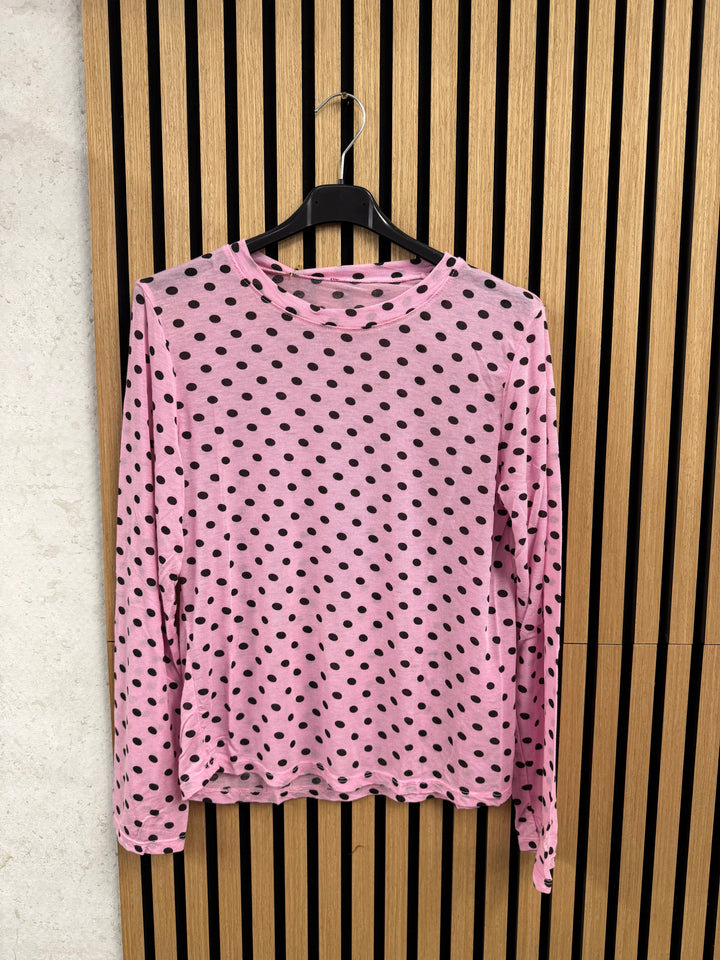LOCKERES PUNKTE KASCHMIR LONGSLEEVE - versch. Farben