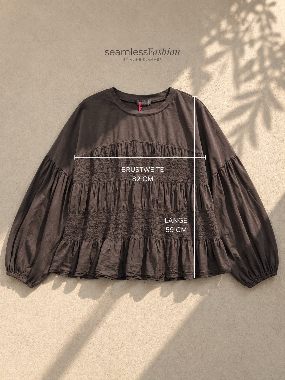 DÜNNES SHIRT MELLO mit 3/4 Arm - versch. Farben